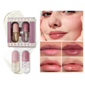 Mini Capsule Lip Balm & Plumping Oil Set – Jelly Lip Gloss Kit Lip Gloss Set PRIMED C2038T-Lip Care Set