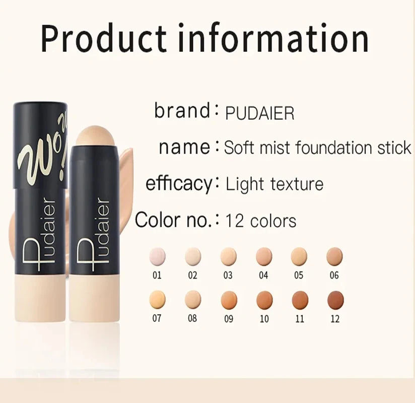 Blana Full Coverage Foundation Stick – Waterproof Nude Finish