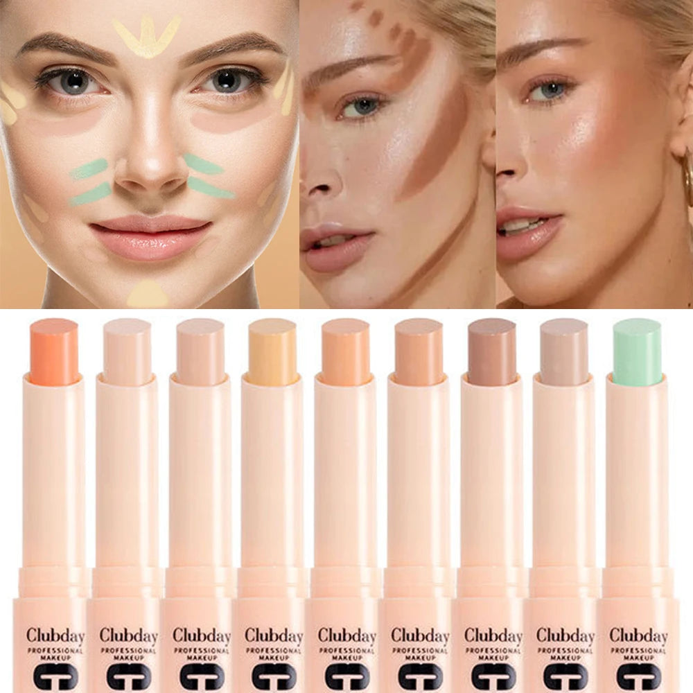 Orange & Green Contour Concealer Stick | Full Coverage Matte