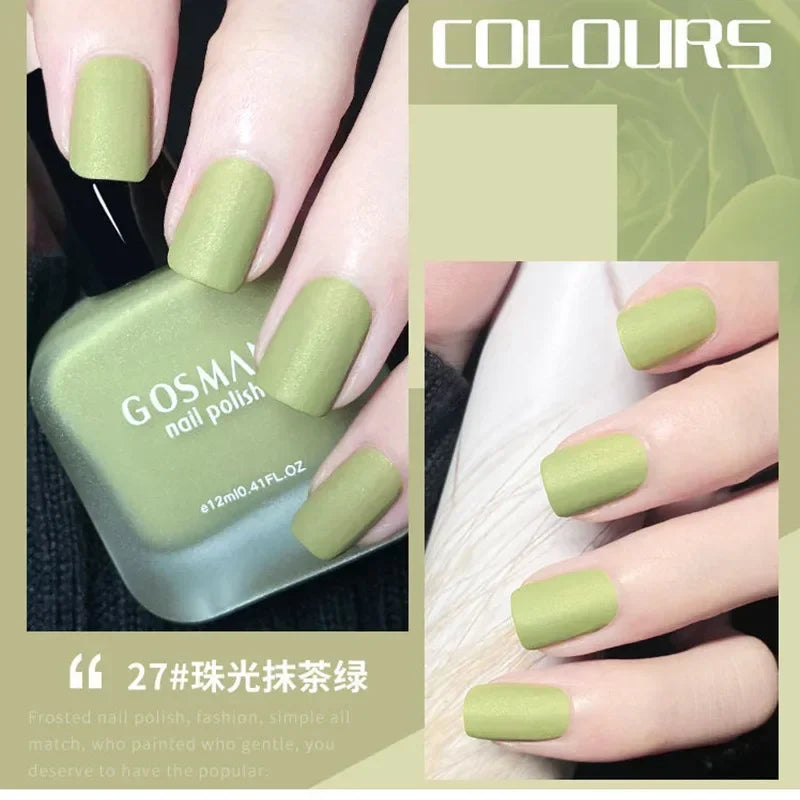 12ml Quick-Dry Water-Based Nail Polish – Waterproof & Long-Lasting Nail Polish PRIMED 27