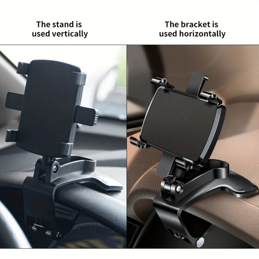 Universal 360° Car Phone Holder – Dashboard & Mirror Mount Car Phone Mount PRIMED