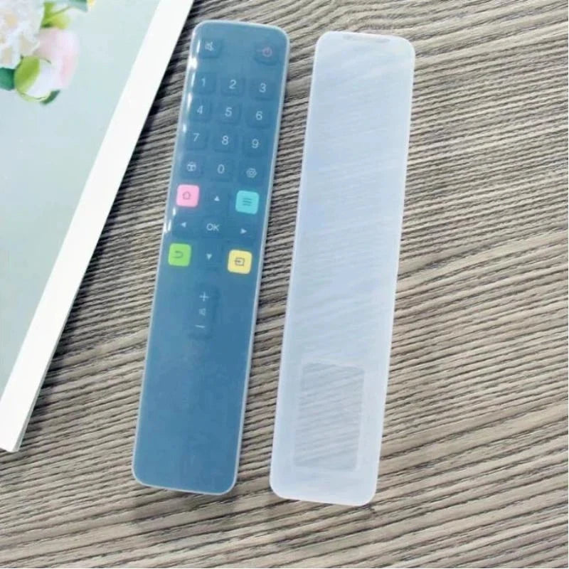 Clear Silicone TV Remote Control Cover – Protective Sleeve