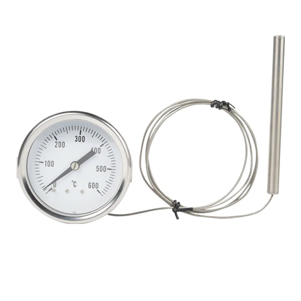 Stainless Steel Probe Thermometer 0–600°C Oven & Grill