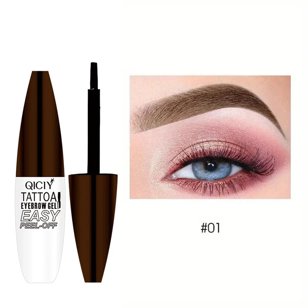 Waterproof Peel-Off Eyebrow Tint Gel – Semi-Permanent Brow Dye