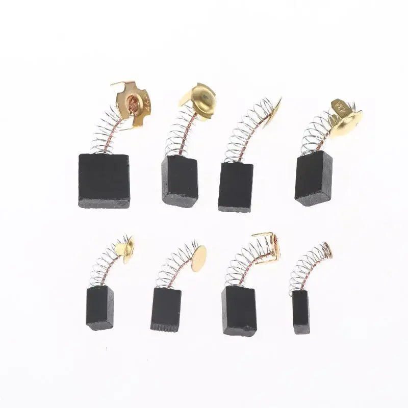 50Pcs Electric Motor Carbon Brushes Set – 8 Models Power Tool