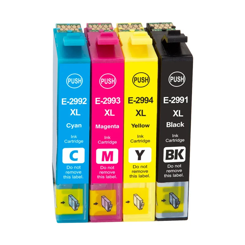 T2991 29XL Compatible Ink Cartridges for Epson XP-235 XP-432 Ink Cartridge Set PRIMED