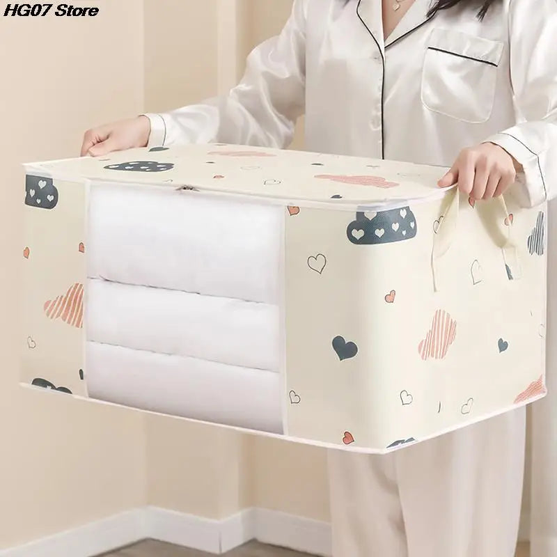 Large Quilt & Blanket Storage Bag – Dustproof Moisture-Proof Bedding Storage Bag PRIMED