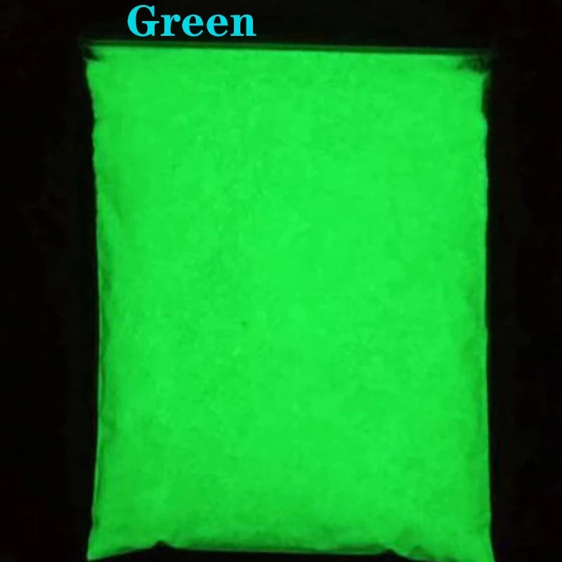Neon Glow-in-the-Dark Nail Glitter Powder 50g | MAFANAILS