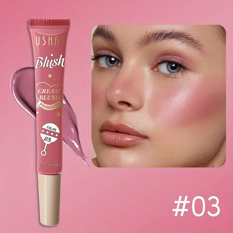 USHAS Liquid Blush Cream – Cheeks, Eyes & Lips Multi-Use