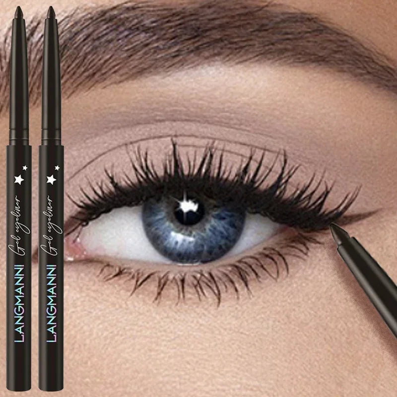 Waterproof Eyeliner Pencil – 12 Matte & Pearl Shades
