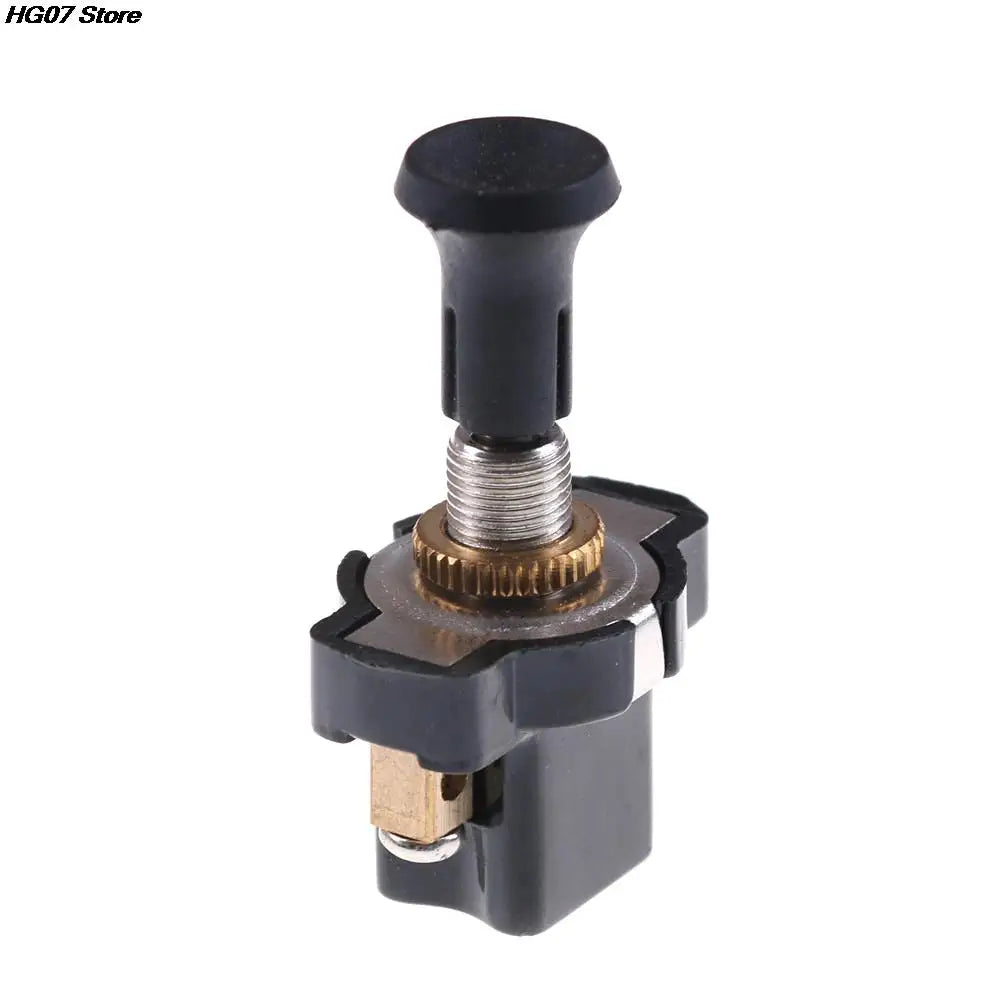 12V On-Off Push Pull Switch with Screw Terminals – 5×2.2×3cm