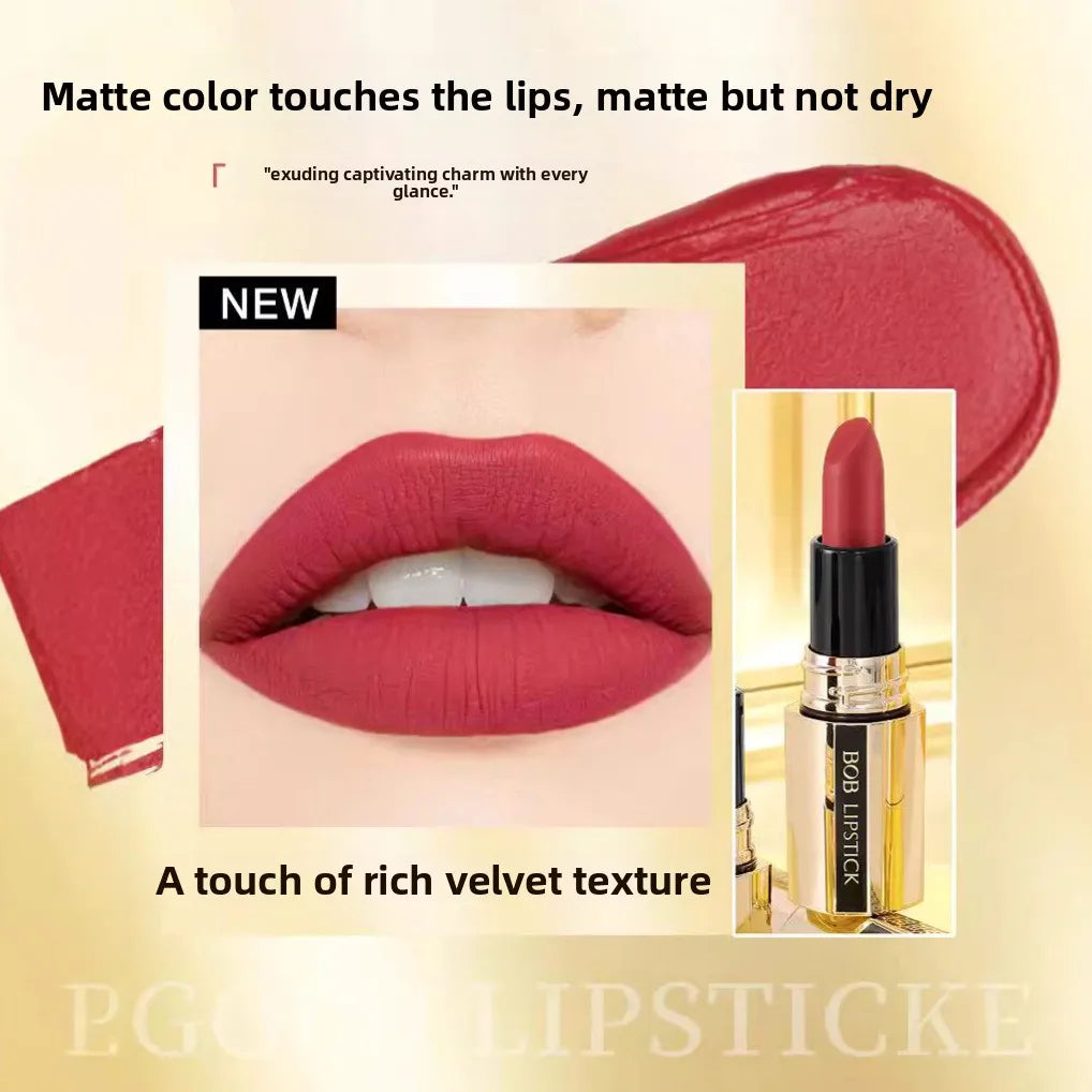 Blana Velvet Matte Lipstick – 5 Colors, Waterproof Lip Tint Matte Lipstick PRIMED