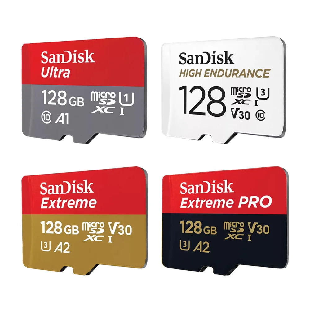 SanDisk Ultra MicroSD Card 32GB–256GB | 4K U3 V30 MicroSD Memory Card PRIMED