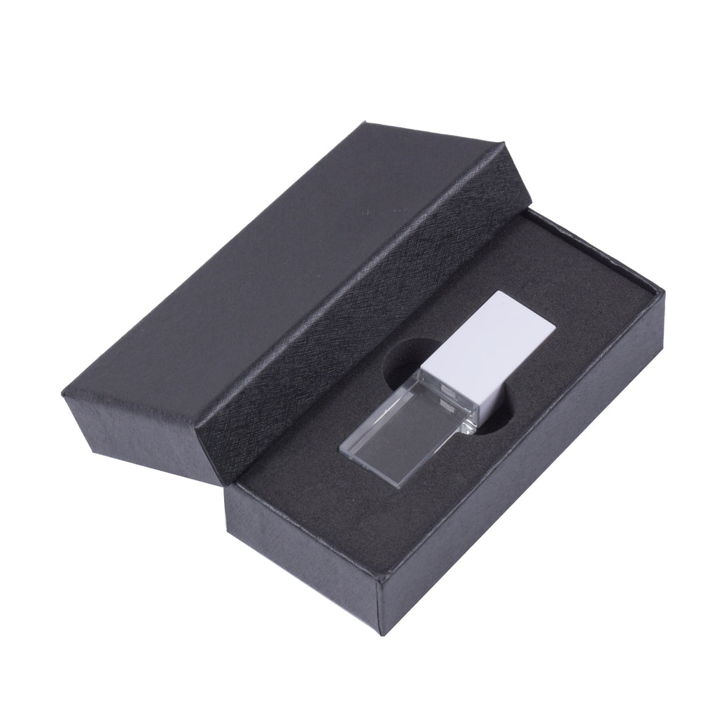 10-Pack Crystal USB 3.0 Flash Drive | Free Custom Logo 4–128GB USB Flash Drive PRIMED