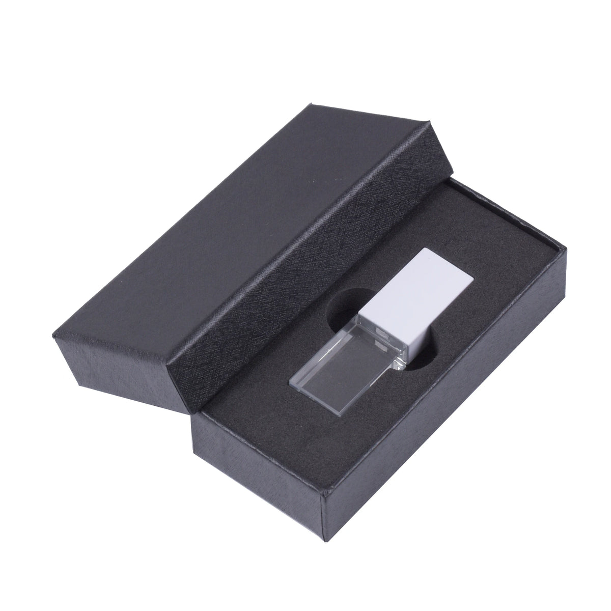 10-Pack Crystal USB 3.0 Flash Drive | Free Custom Logo 4–128GB USB Flash Drive PRIMED