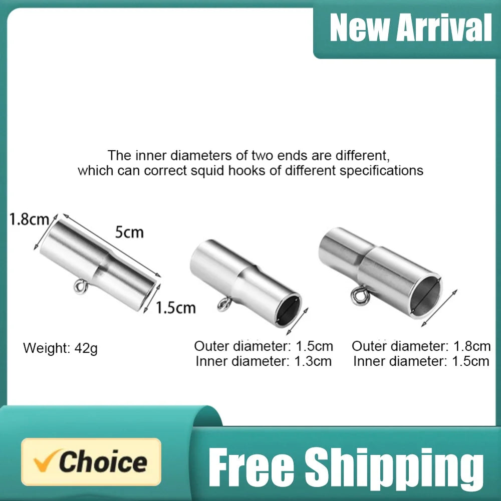 Stainless Steel Squid Hook Repair & Straightening Tool Hook Repair Tool PRIMED