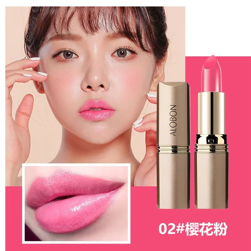 10-Color Matte Velvet Lipstick – Waterproof 24H Long-Lasting