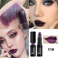 12-Color Dark Matte Lipstick – Long-Lasting Non-Transfer Matte Lipstick PRIMED 11