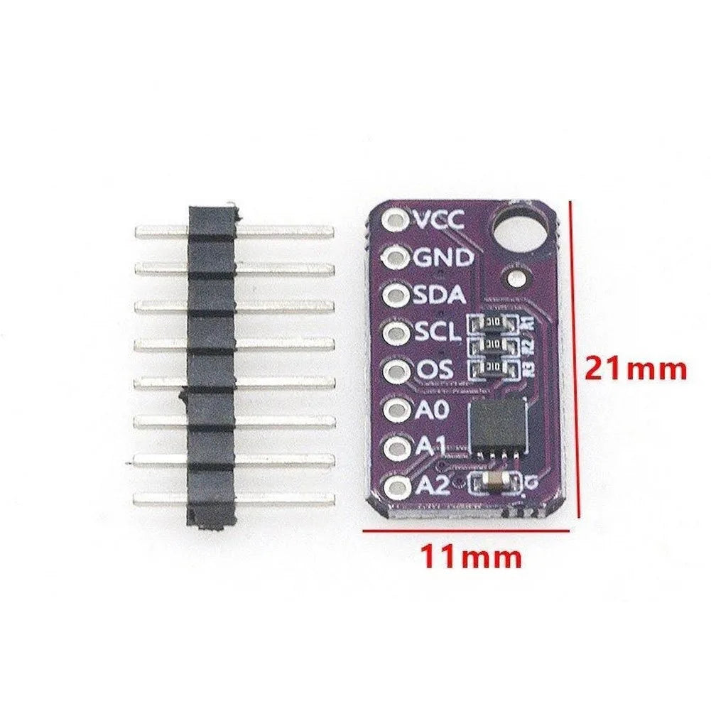 MAX30205MTA Temperature Sensor Module MCU-30205 I2C Low Power Temperature Sensor Module PRIMED