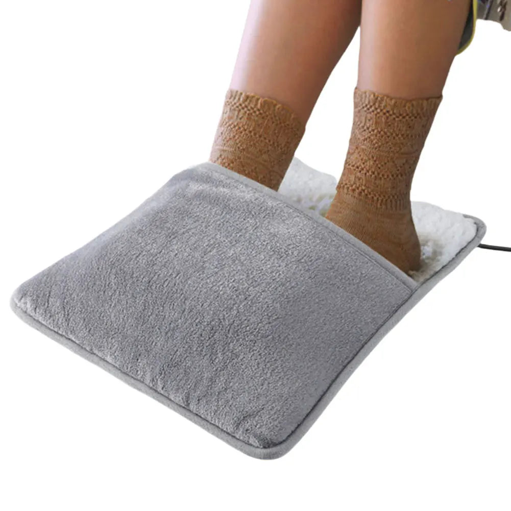 USB Electric Foot Warmer Heating Pad – Home & Office Slipper Electric Foot Warmer PRIMED