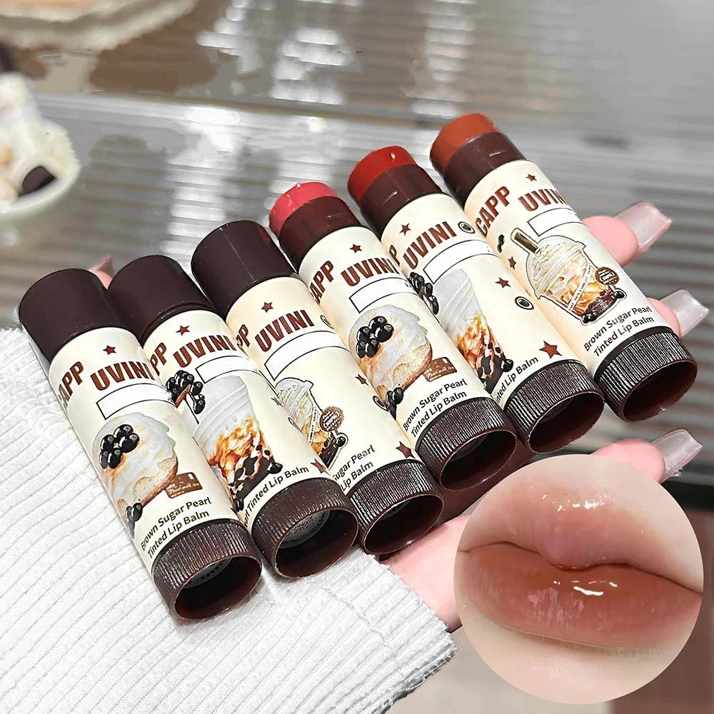 3-Piece Tinted Lip Balm Set – Moisturizing Jelly Lip Gloss Tinted Lip Gloss Set PRIMED