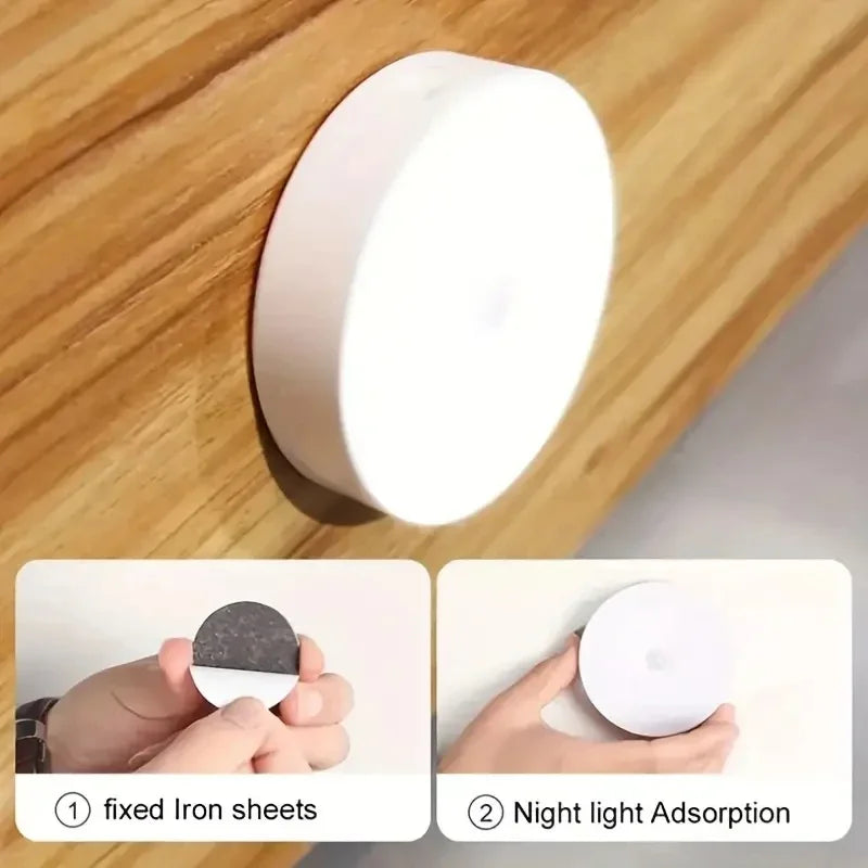 Wireless Motion Sensor LED Night Light – USB Rechargeable Motion Sensor Night Light PRIMED