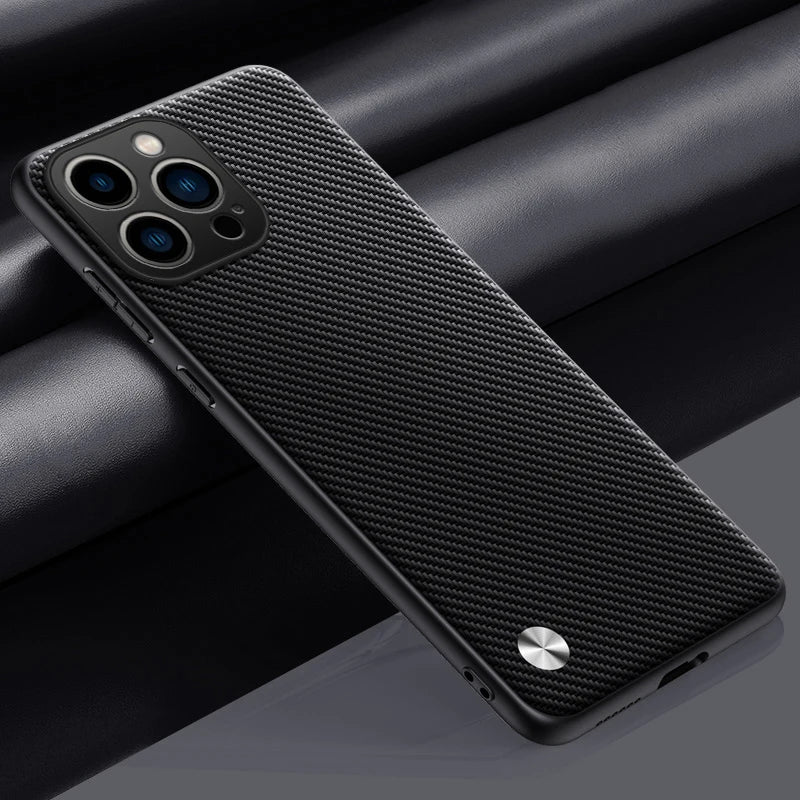 Ultrathin PU Leather iPhone Case – Anti-Scratch Shockproof Cover