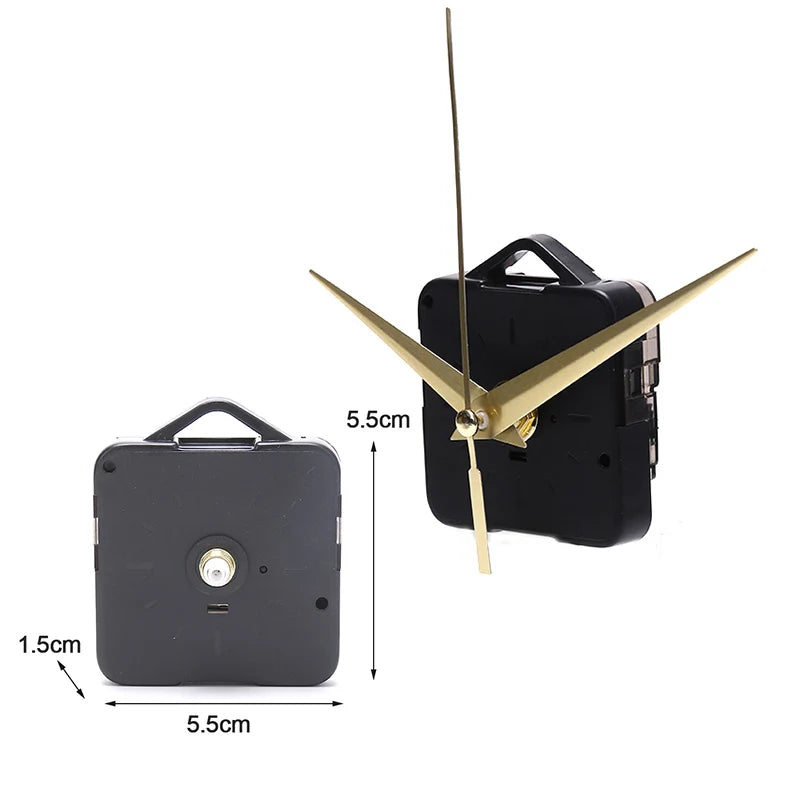 Silent Quartz Clock Movement – DIY Wall Clock Repair Kit