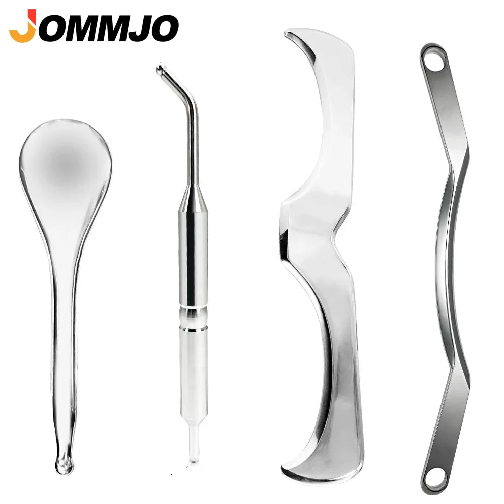 Stainless Steel Gua Sha Tool – Face, Neck & Body Massager Gua Sha Massager PRIMED