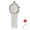 JASTER Silver Metal USB Flash Drive 16–128GB | Custom Logo USB Flash Drive PRIMED 8 GB Silver without Box CN