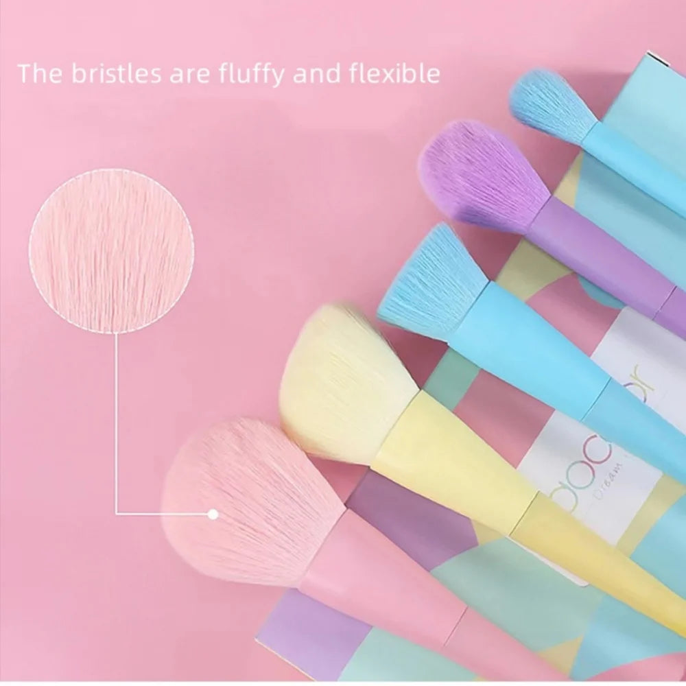 17-Piece Makeup Brush Set – Foundation, Eyeshadow & Blush