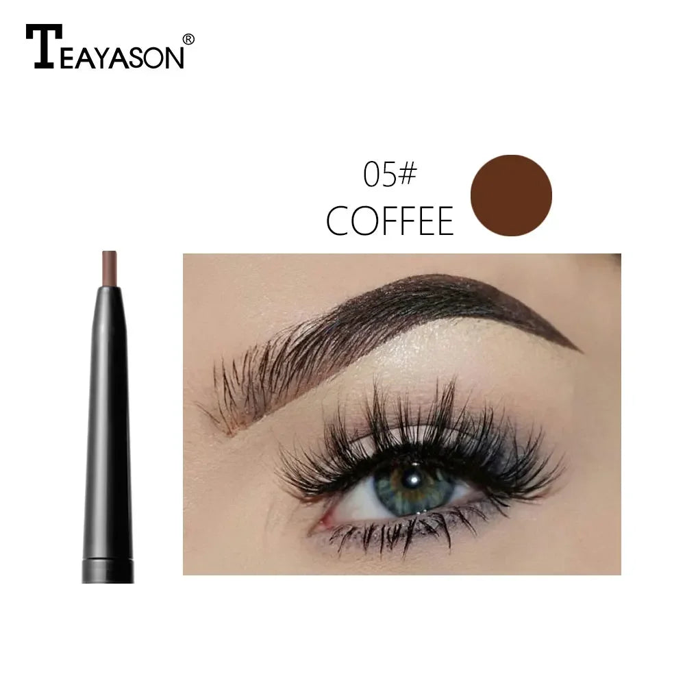 Dual-Ended Waterproof Eyebrow Pencil – 1.5mm Microblading Pen Eyebrow Pencil PRIMED