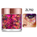 Chameleon Glitter Gel – Eye, Face & Body Shimmer Sequins Glitter Gel Makeup PRIMED ZL292