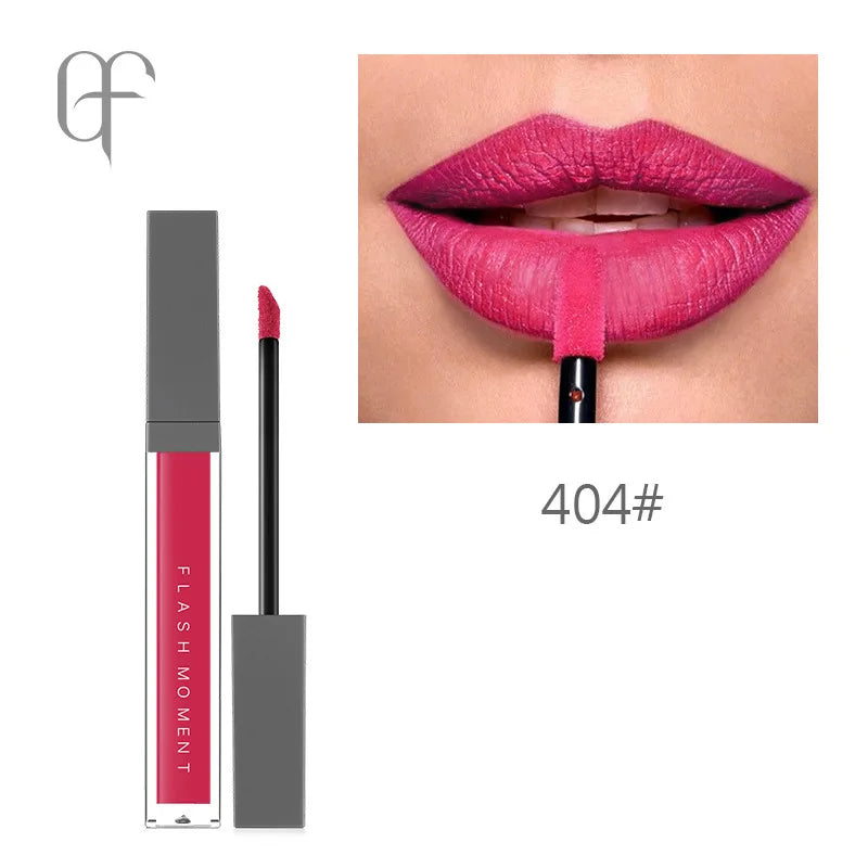 Pudaier 16 Colors Matte Liquid Lipstick – Waterproof Lip Gloss