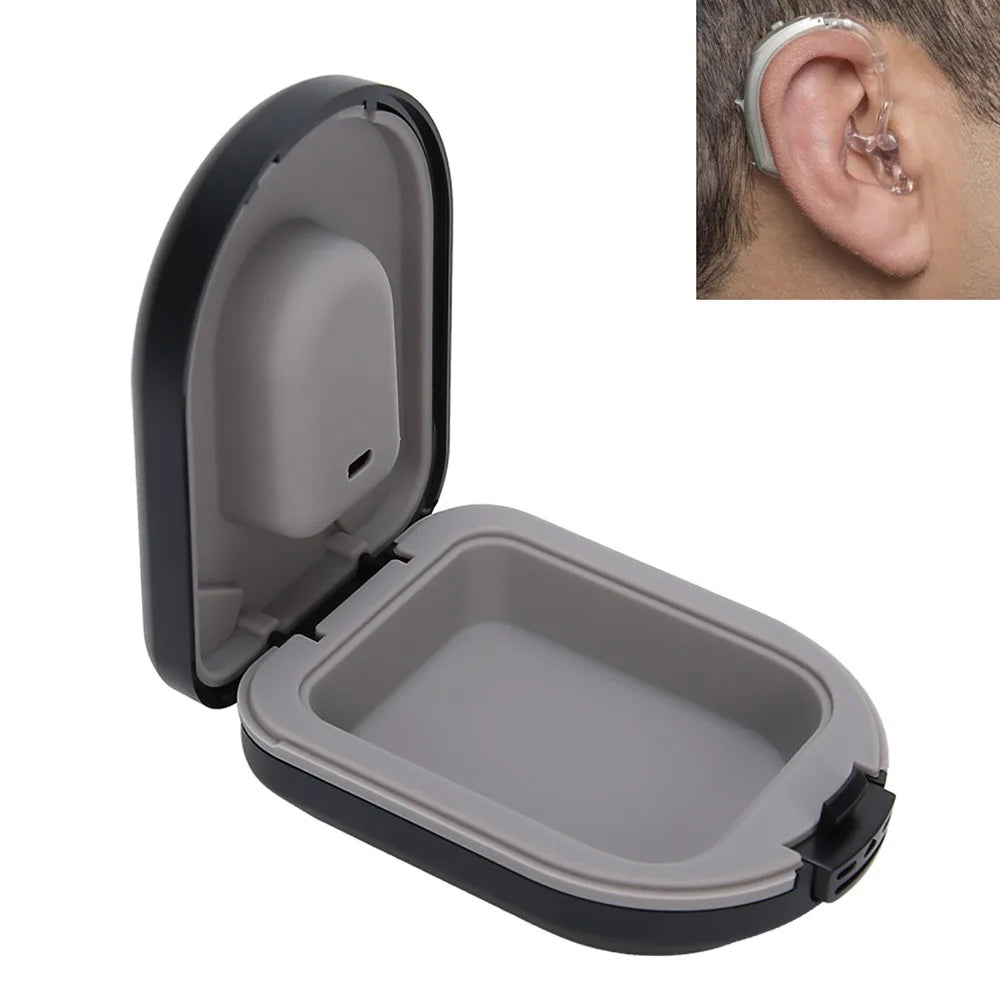 Waterproof Hearing Aid Case – Drop-Resistant Storage Box
