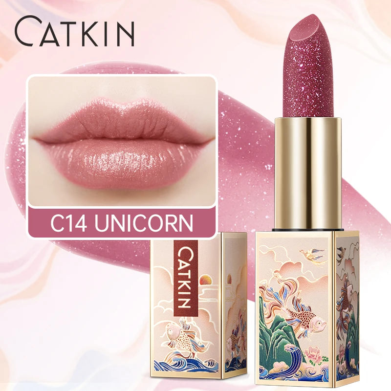 Catkin Sparkling pH Color-Changing Lip Balm | Moisturizing Glow Color-Changing Lip Balm PRIMED C14 Unicorn