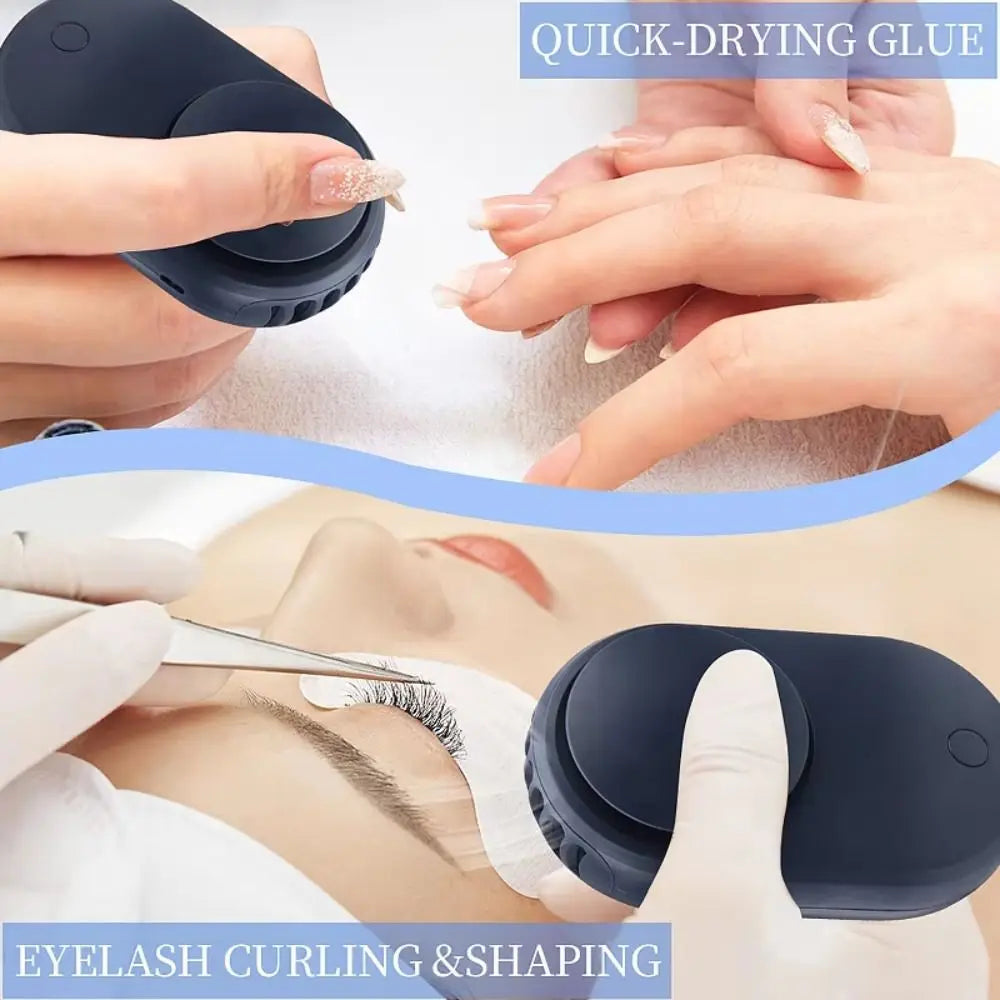 Portable USB Eyelash Fan Dryer – Lash Extension Tool Eyelash Fan Dryer PRIMED