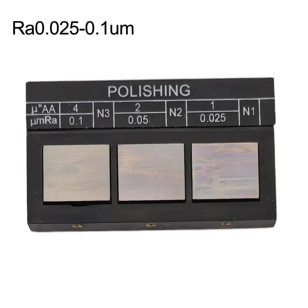Surface Roughness Comparator Sample Block Set – Lathe & Milling