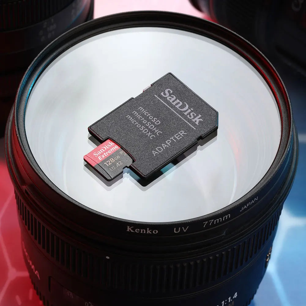 SanDisk Extreme PRO MicroSD 64GB–1TB | A2 U3 V30 4K Card MicroSD Memory Card PRIMED