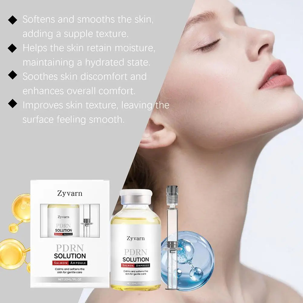 PDRN Salmon DNA Ampoule 30ml – Firming & Brightening Serum