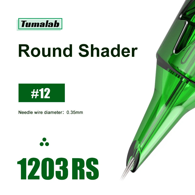 TUMAlab Cartridge Tattoo Needles 20Pcs – Liners & Shaders
