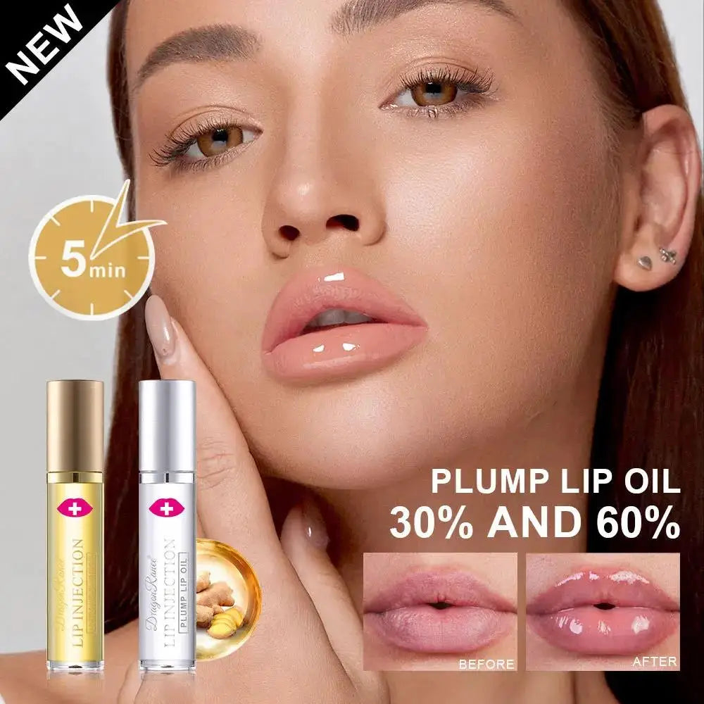 Dragon Ranee Lip Plumper Oil – Hydrating Volumizing Gloss Lip Plumper Oil PRIMED