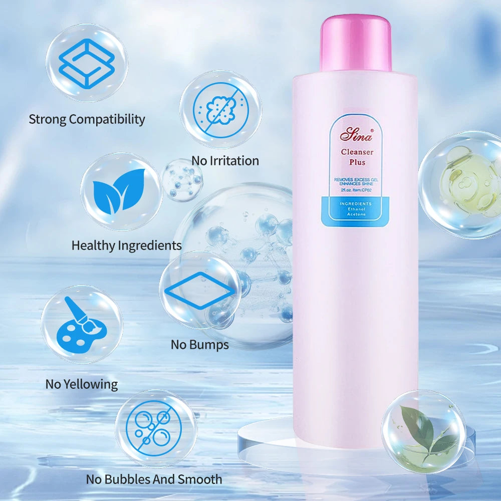 1000ml Non-Acetone Nail Gel Polish Remover – Salon Size