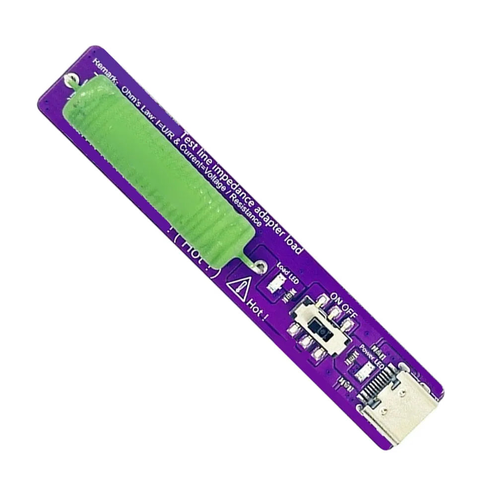 Type-C PD Resistive Load Tester – 10W USB-C Discharge Tool