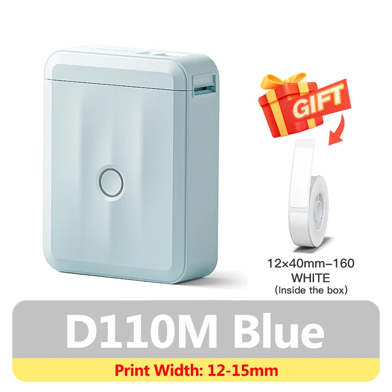 Niimbot D11H 300DPI Bluetooth Thermal Label Printer Portable Bluetooth Label Printer PRIMED 200DPI D110M BL