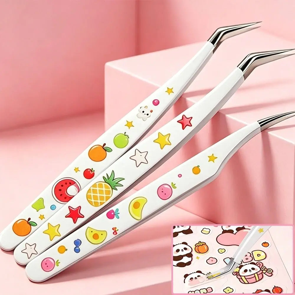 Precision Curved Tip Craft Tweezers – Sticker & Scrapbooking