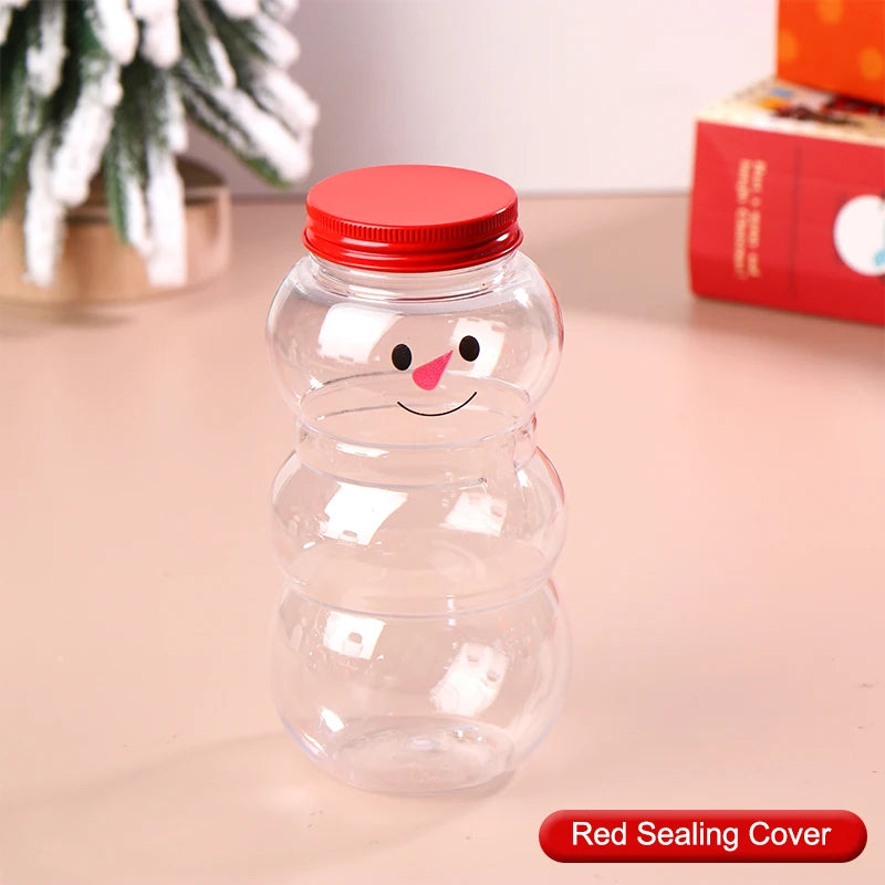 Transparent PET Juice Bottle Sealed Cap 350ml 500ml | Cold Drinks