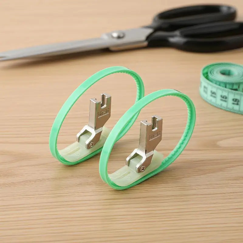3-Pack Non-Slip Roller Presser Foot for Low-Shank Machines Presser Foot Set PRIMED