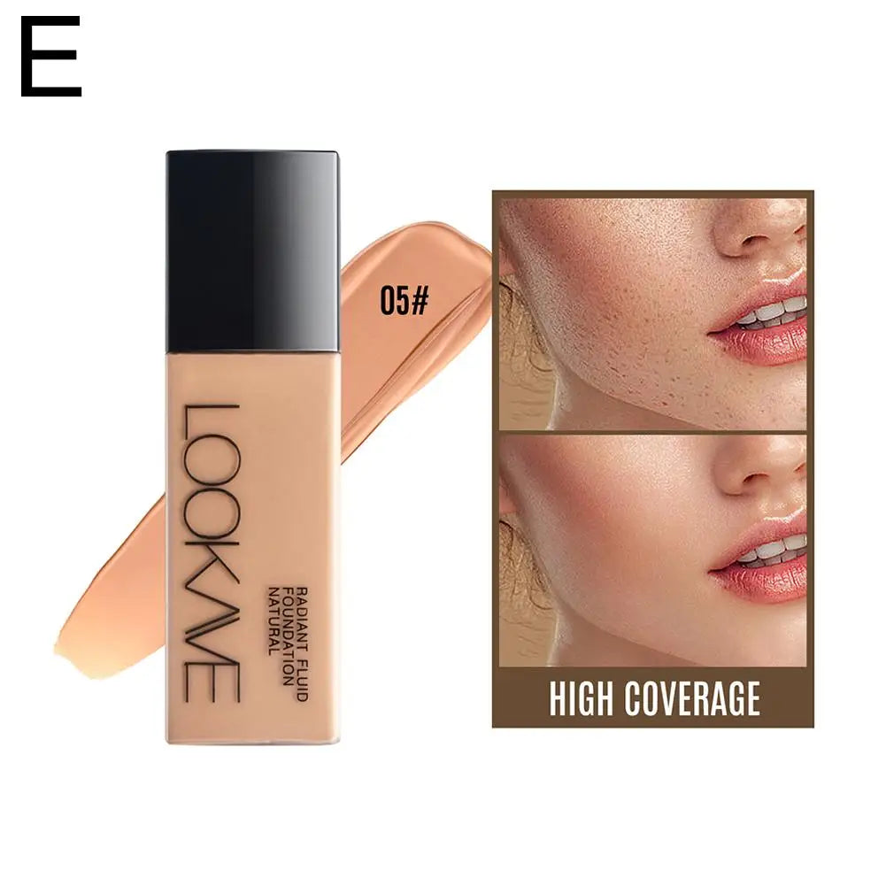 Waterproof Matte Liquid Foundation & Concealer – All Skin Types