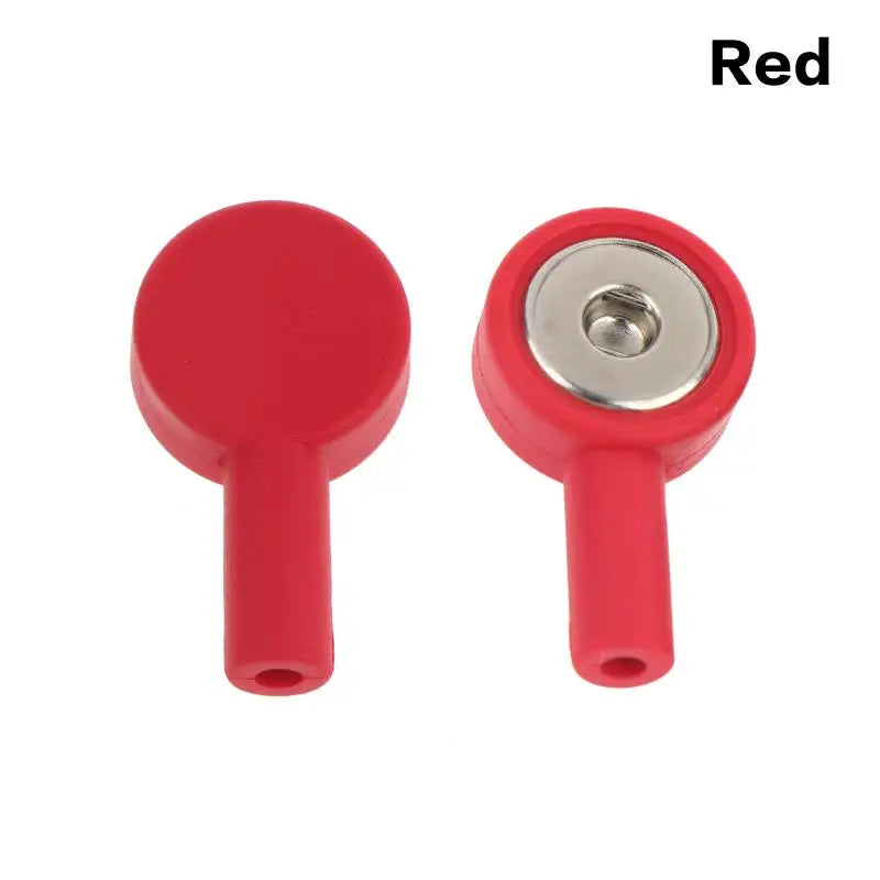 TENS Lead Wire Adapter 2mm Pin to 4mm Snap Connector | PVC TENS Electrode Adapter PRIMED Red